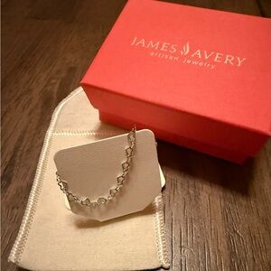 James Avery Connected Hearts 10” Ankle Bracelet 💥Last One!